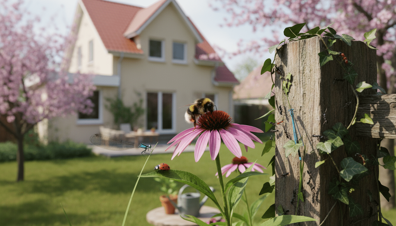Spring Termite Swarm Near Window